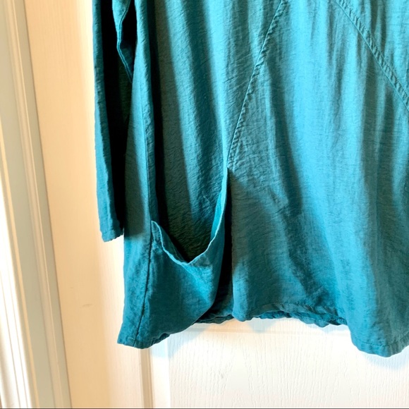 ET’ LOIS Cowl Neck “Helia” Tunic Blouse—SZ. XS - Picture 15 of 15